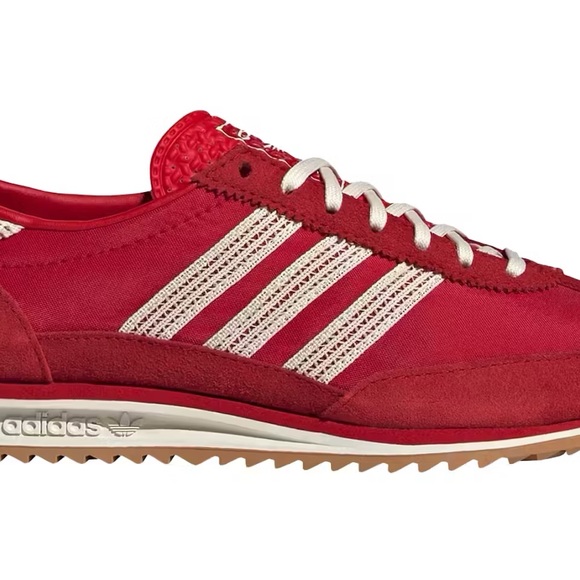 Adidas Red SL72 OG w/ Embroider Stripe - Picture 6 of 6